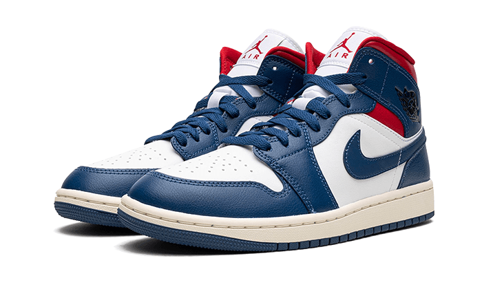 Air Jordan 1 Mid French Blue - BQ6472-146 - Kickzmi