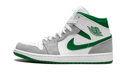 Air Jordan 1 Mid Grey Green - DC7294-103 / DC7248-103 - Kickzmi