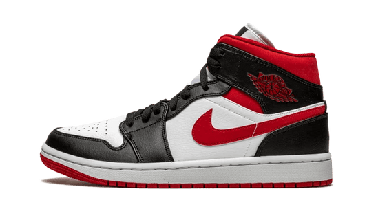 Air Jordan 1 Mid Gym Red Black White - 554724-122 / DJ4695-122 - Kickzmi