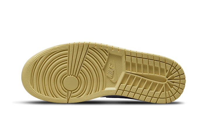 Sneakers éditions limitées et authentiques Air Jordan 1 Mid Lemon Wash Lapis - BQ6472-701 - Kickzmi