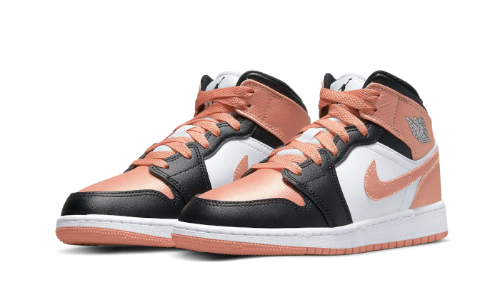 Sneakers éditions limitées et authentiques Air Jordan 1 Mid Light Madder Root - DM9077-108 - Kickzmi