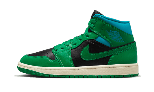 Air Jordan 1 Mid Lucky Green Aquatone - BQ6472-033 - Kickzmi