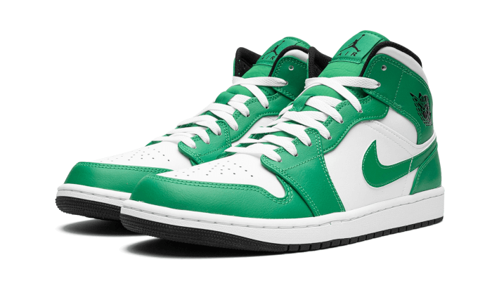 Air Jordan 1 Mid Lucky Green - DQ8426-301 / DQ8423-301 - Kickzmi