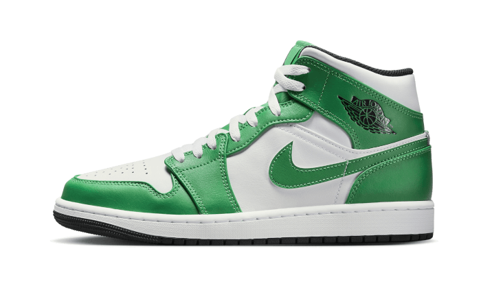 Air Jordan 1 Mid Lucky Green - DQ8426-301 / DQ8423-301 - Kickzmi