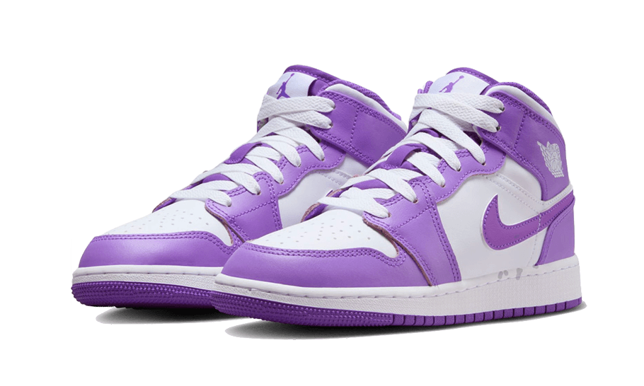 Air Jordan 1 Mid Purple Venom - DQ8423-511 - Kickzmi