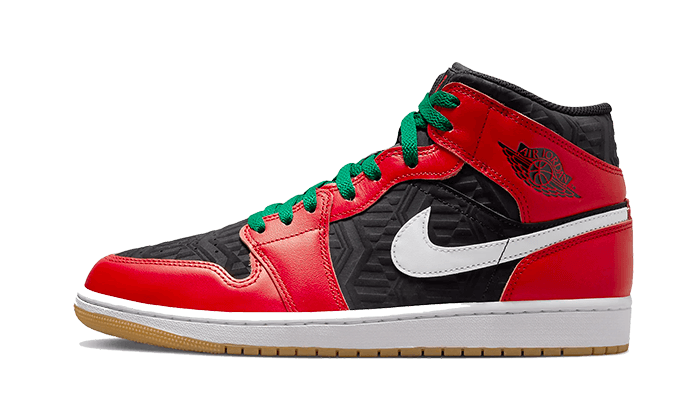 Air Jordan 1 Mid SE Christmas - DQ8417-006 - Kickzmi