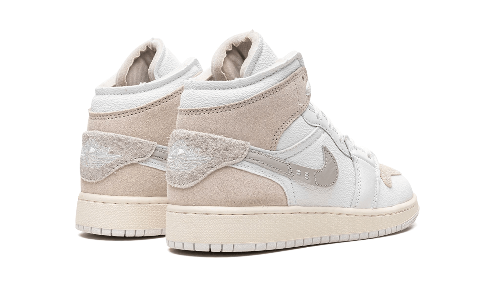 Sneakers éditions limitées et authentiques Air Jordan 1 Mid SE Craft Inside Out White Grey - DM9652-100 / DQ3726-100 - Kickzmi