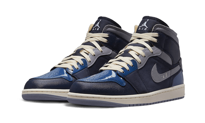 Air Jordan 1 Mid SE Craft Obsidian - DR8868-400 / DX2193-400 - Kickzmi