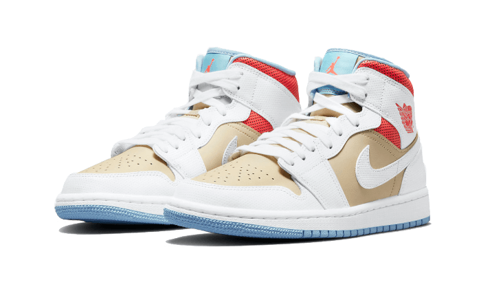 Air Jordan 1 Mid SE Sesame - CZ0774-200 - Kickzmi