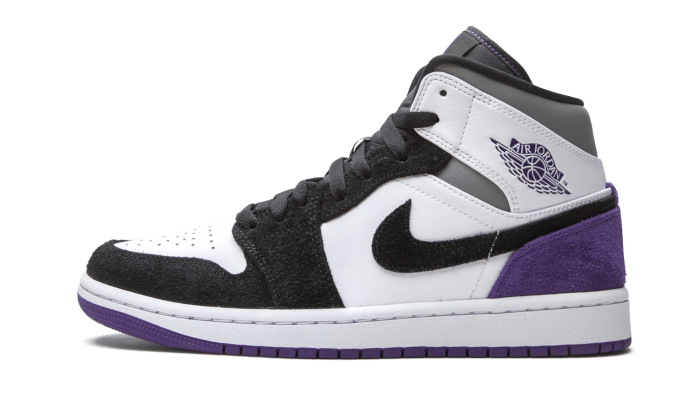 Air Jordan 1 Mid SE Varsity Purple - 852542-105 / BQ6931-105 - Kickzmi