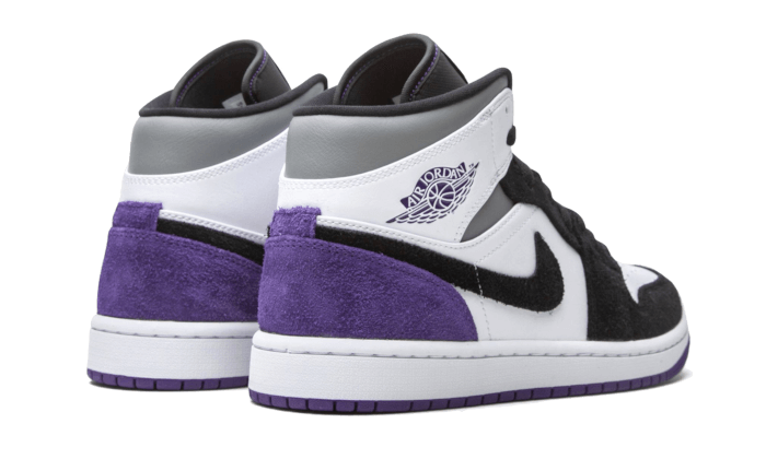 Air Jordan 1 Mid SE Varsity Purple - 852542-105 / BQ6931-105 - Kickzmi