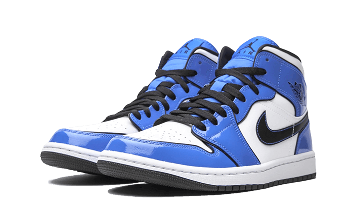 Air Jordan 1 Mid Signal Blue - DD6834-402 / BQ6931-402 - Kickzmi