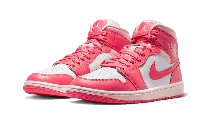 Air Jordan 1 Mid Strawberries And Cream - BQ6472-186 - Kickzmi