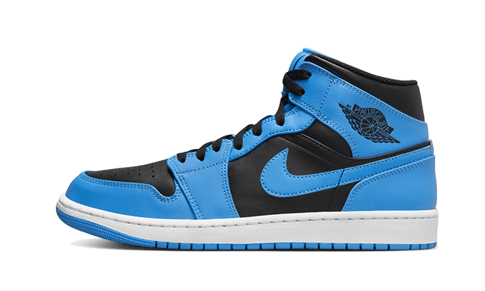 Air Jordan 1 Mid University Blue Black - DQ8426-401 - Kickzmi