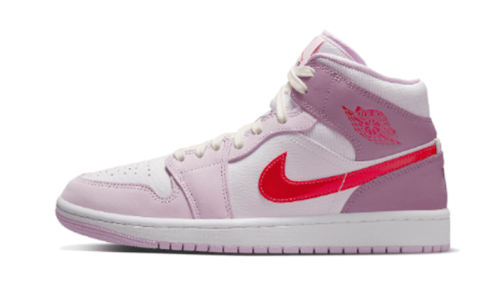 Sneakers éditions limitées et authentiques Air Jordan 1 Mid Valentine's Day (2022) - DR0174-500 - Kickzmi