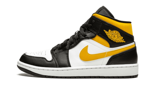 Air Jordan 1 Mid White Pollen Black - 554724-177 - Kickzmi