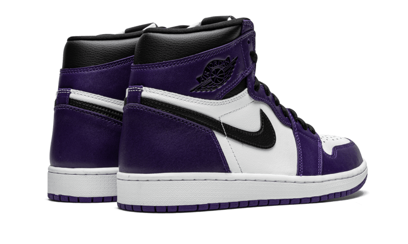 Air Jordan 1 Retro High OG Court Purple White - 555088-500 - Kickzmi