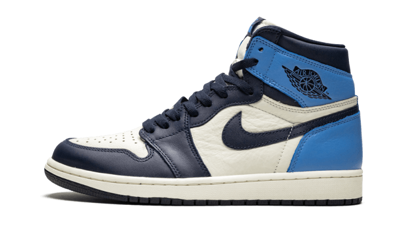 Air Jordan 1 Retro High OG Obsidian UNC 2019 - 555088-140 - Kickzmi