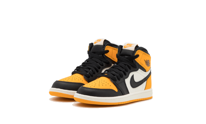 Air Jordan 1 Retro High OG Yellow Toe Enfant (PS) - AQ2664-711 - Kickzmi