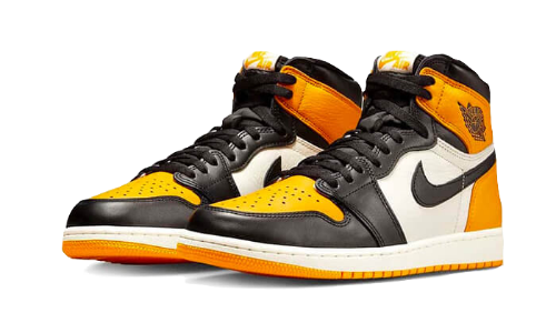 Sneakers éditions limitées et authentiques Air Jordan 1 Retro High OG Yellow Toe - 555088-711 / 575441-711 - Kickzmi