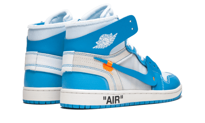 Air Jordan 1 Retro High Off-White University Blue - AQ0818-148 - Kickzmi