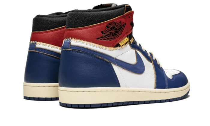 Air Jordan 1 Retro High Union Los Angeles Blue Toe - BV1300-146 - Kickzmi