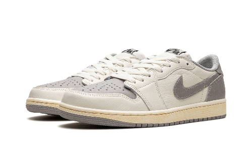 Sneakers éditions limitées et authentiques Air Jordan 1 Retro Low OG EX Sail - CZ0790-101 - Kickzmi