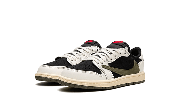 Air Jordan 1 Retro Low OG SP Travis Scott Olive Enfant (PS) - DZ5909-106 - Kickzmi