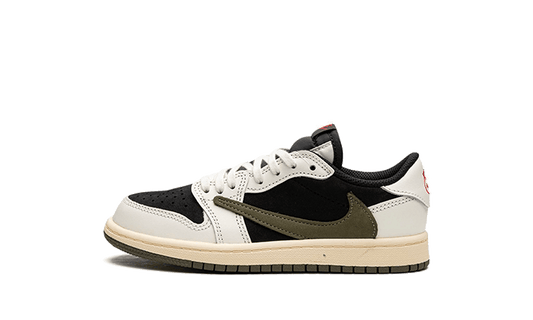 Air Jordan 1 Retro Low OG SP Travis Scott Olive Enfant (PS) - DZ5909-106 - Kickzmi