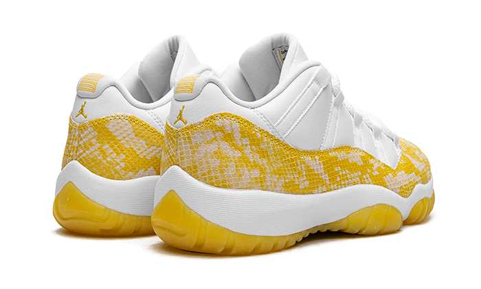 Air Jordan 11 Retro Low Yellow Snakeskin - AH7860-107 - Kickzmi