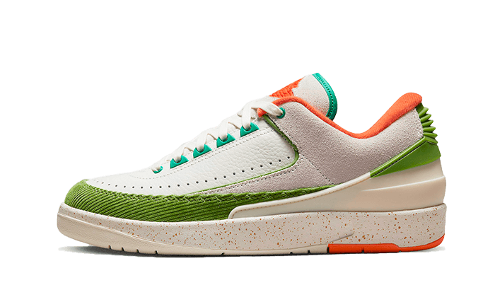 Air Jordan 2 Low SP Titan Safety Orange - DV6206-183 - Kickzmi