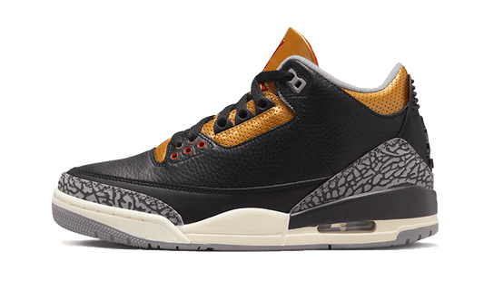 Sneakers éditions limitées et authentiques Air Jordan 3 Retro Black Cement Gold - CK9246-067 - Kickzmi