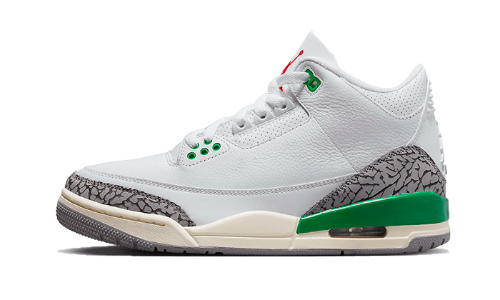 Sneakers éditions limitées et authentiques Air Jordan 3 Retro Lucky Green - CK9646-136 - Kickzmi