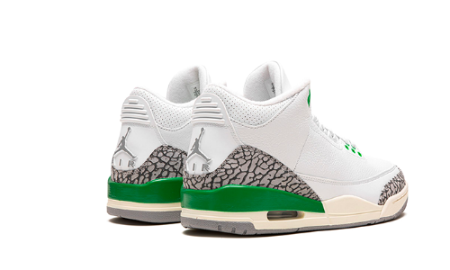 Sneakers éditions limitées et authentiques Air Jordan 3 Retro Lucky Green - CK9646-136 - Kickzmi