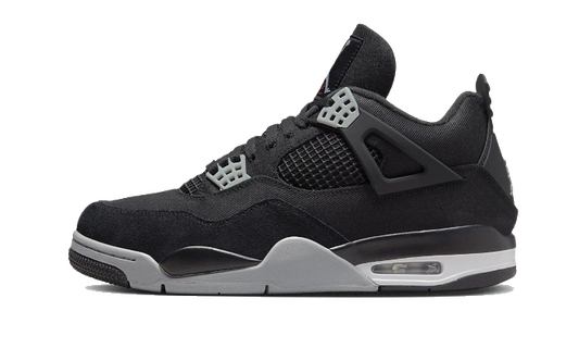 Air Jordan 4 Black Canvas - DH7138-006 - Kickzmi