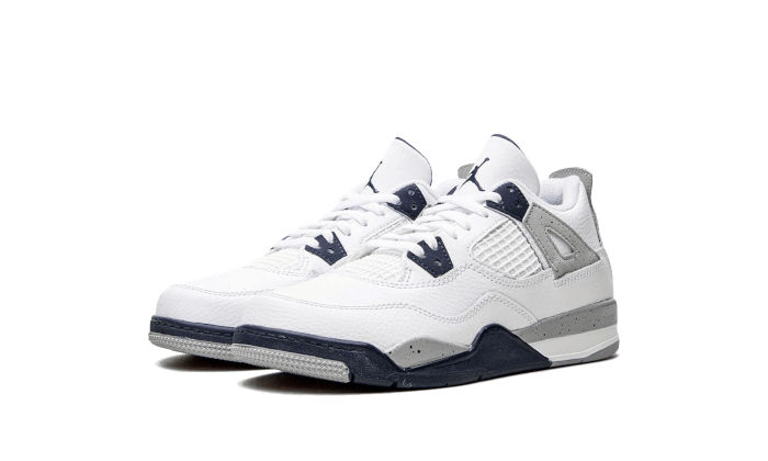 Sneakers éditions limitées et authentiques Air Jordan 4 Midnight Navy Enfant (PS) - BQ7669-140 - Kickzmi