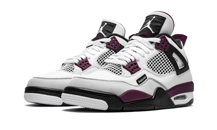 Air Jordan 4 PSG Neutral Grey Bordeaux - CZ5624-100 / CZ6509-100 - Kickzmi