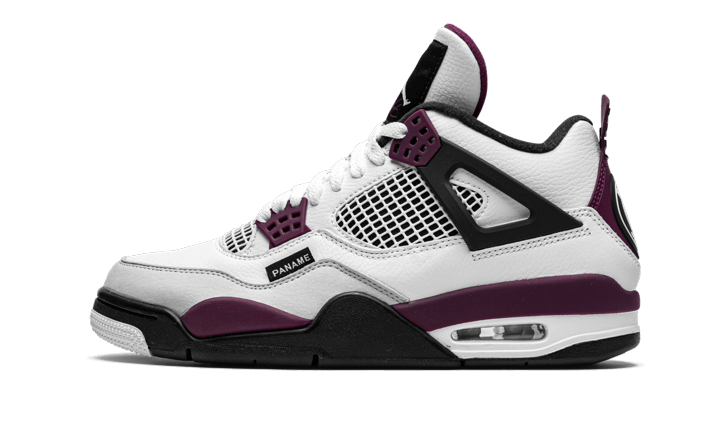 Air Jordan 4 PSG Neutral Grey Bordeaux - CZ5624-100 / CZ6509-100 - Kickzmi