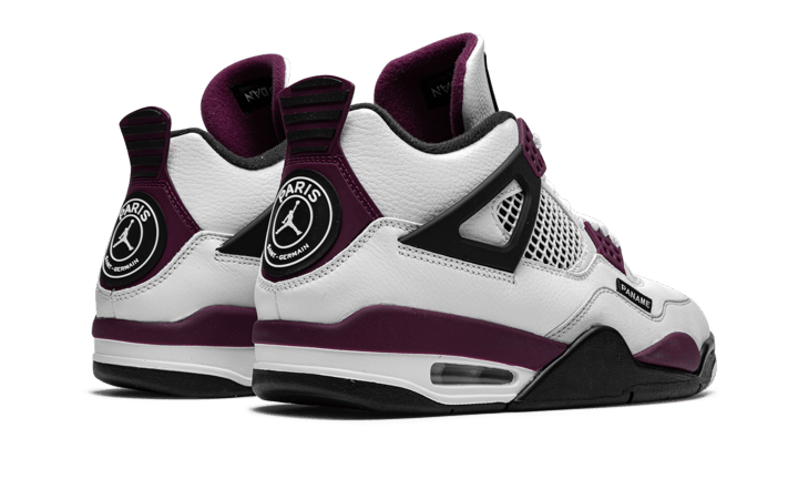 Air Jordan 4 PSG Neutral Grey Bordeaux - CZ5624-100 / CZ6509-100 - Kickzmi