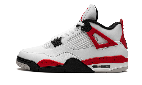 Sneakers éditions limitées et authentiques Air Jordan 4 Red Cement - DH6927-161 / 408452-161 - Kickzmi