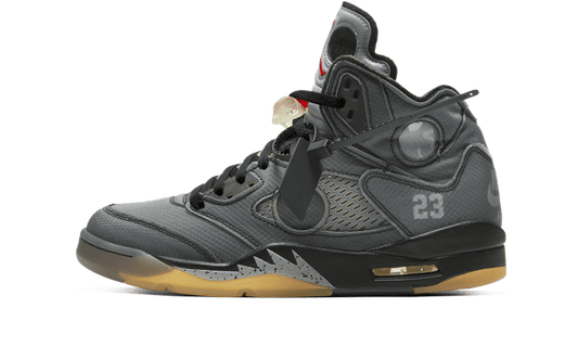 Air Jordan 5 Retro Off-White Black - CT8480-001 - Kickzmi