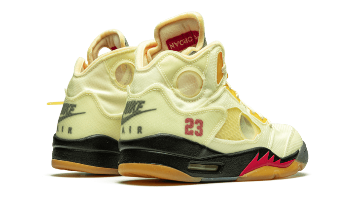 Air Jordan 5 Retro Off-White Sail - DH8565-100 - Kickzmi