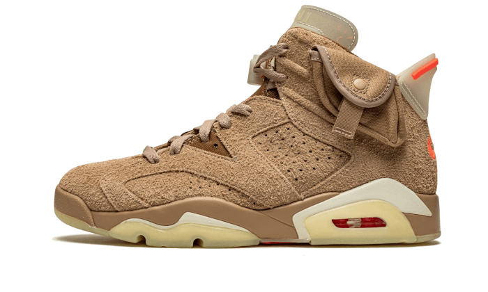 Air Jordan 6 Retro Travis Scott British Khaki - DH0690-200 - Kickzmi