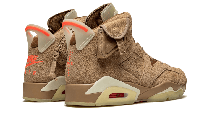 Air Jordan 6 Retro Travis Scott British Khaki - DH0690-200 - Kickzmi