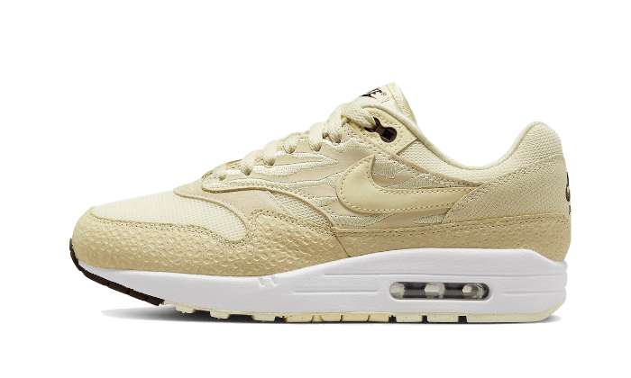 Sneakers éditions limitées et authentiques Nike Air Max 1 '87 Safari Coconut Milk  - FD9856-100 - Kickzmi