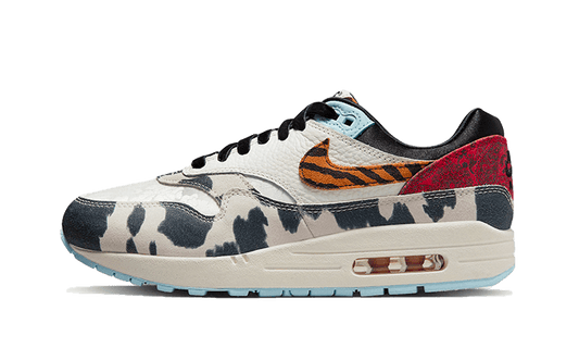 Sneakers éditions limitées et authentiques Nike Air Max 1 '87 Tiger Swoosh Cow Print - FD0827-133 - Kickzmi