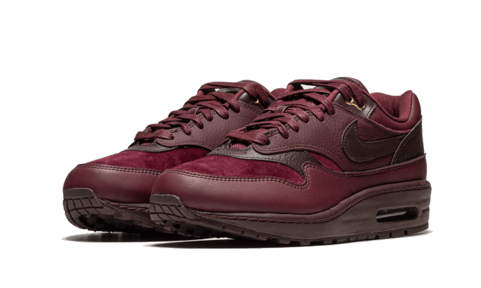 Sneakers éditions limitées et authentiques Nike Air Max 1 Burgundy Crush - DV3888-600 - Kickzmi