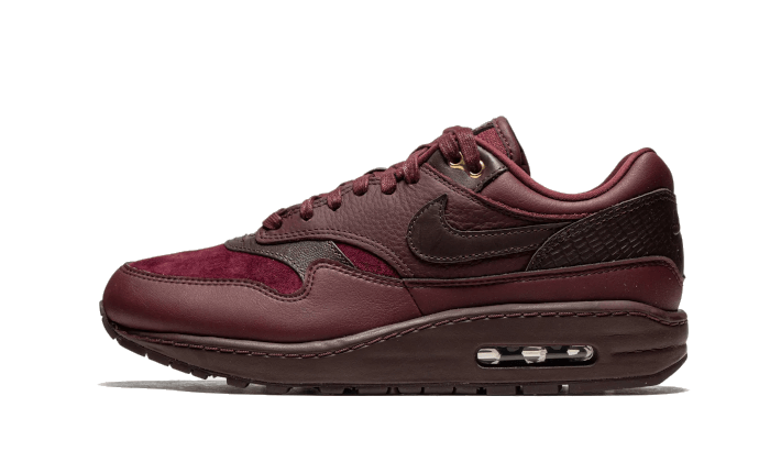 Sneakers éditions limitées et authentiques Nike Air Max 1 Burgundy Crush - DV3888-600 - Kickzmi