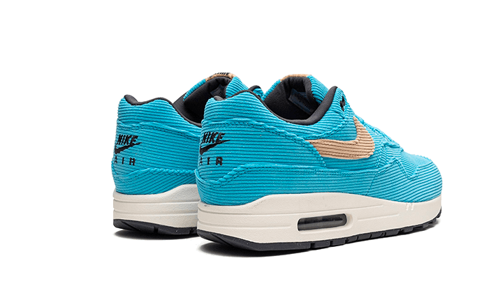 Sneakers éditions limitées et authentiques Nike Air Max 1 Corduroy Baltic Blue - FB8915-400 - Kickzmi