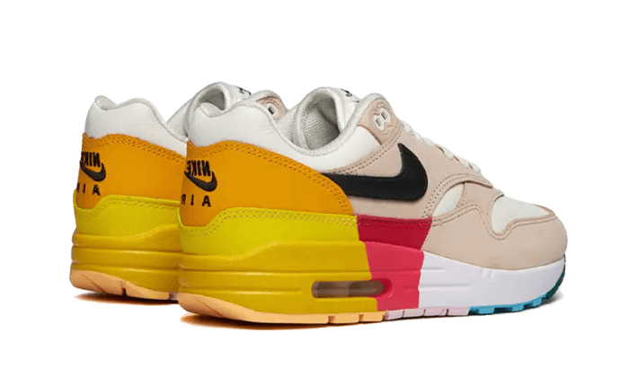 Sneakers éditions limitées et authentiques Nike Air Max 1 Multi-Color - FQ2538-100 - Kickzmi